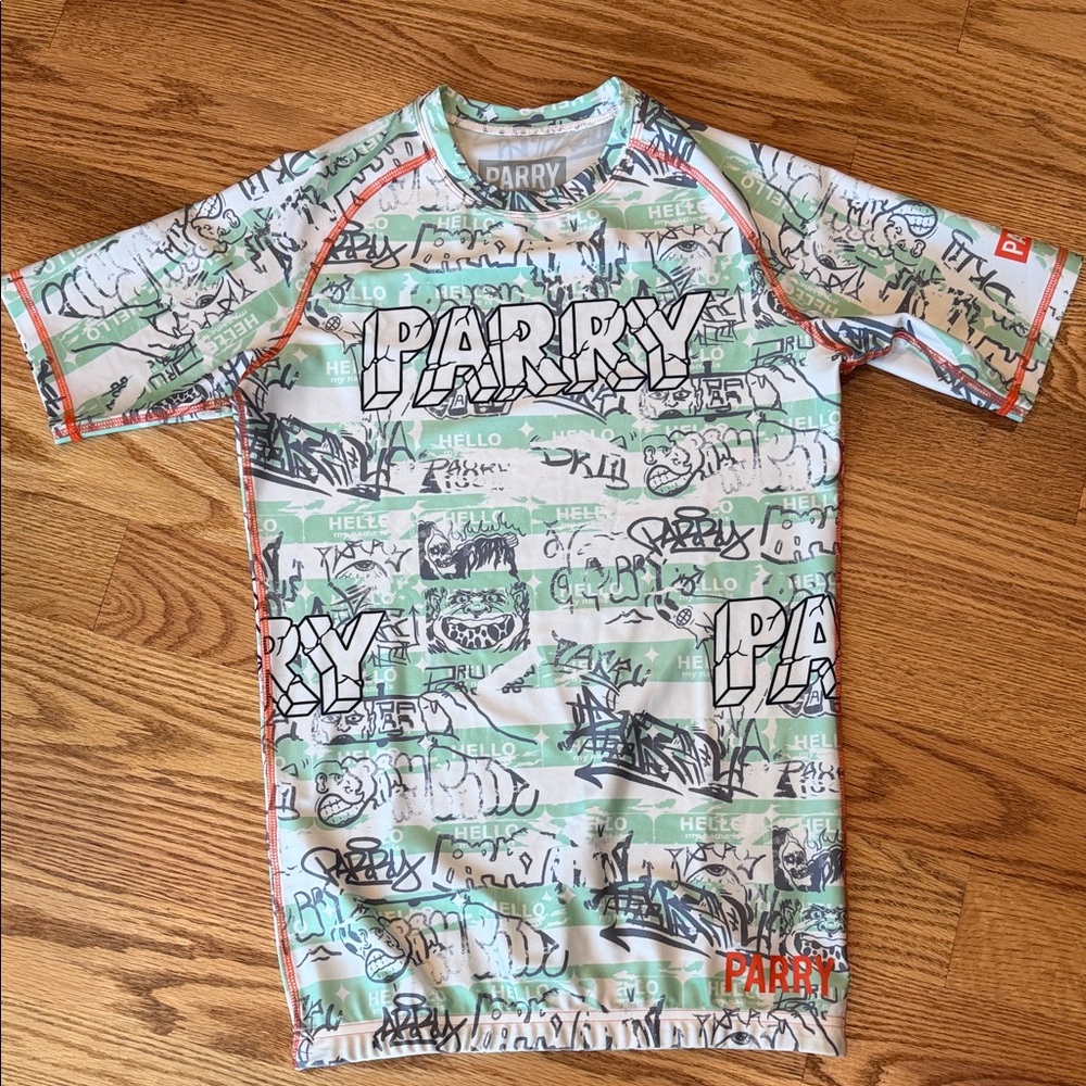 Parry Athletics "Graff Tag" Graffiti Rashguard - Small